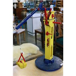 WOODEN KIDS CRANE