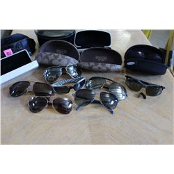 LOT OF CASED SUNGLASSES