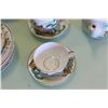 Image 3 : KUTANI EASTERN CHINA LUNCHEON SET WITH GEISHA GIRL IN BOTTOM OF CUPS