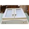 Image 2 : WHITE MEDICINE CABINET