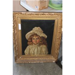 OIL PAINTING ON CANVAS BY NOVA SCOTIA ARTIST K.A.LEAR 1890