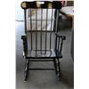 Image 1 : BLACK ROCKING CHAIR