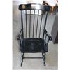Image 2 : BLACK ROCKING CHAIR