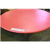 Image 2 : RED AND CHROME PUB TABLE