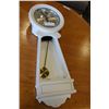 Image 1 : 21-DAY CITIZEN WALL CLOCK PAINTED WHITE