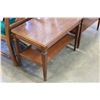 Image 2 : PAIR OF TEAK ENDTABLES