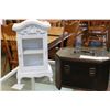 Image 1 : SMALL REPRO DOLL BUGGY SMALL PAINTED DISPLAY CABINET