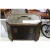 Image 2 : SMALL REPRO DOLL BUGGY SMALL PAINTED DISPLAY CABINET