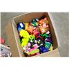 Image 2 : TWO BOXES OF CRAFT ITEMS AND FURBY FIGURES