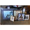 Image 1 : LOT OF FRAMED PRINTS