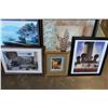 Image 2 : LOT OF FRAMED PRINTS