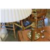 Image 3 : PAIR OF BRASS SWINGARM LAMPS W/SHADES