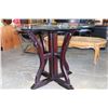 Image 2 : MODERN DESIGNER ROUND GLASS TOP DINING TABLE