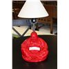 Image 1 : RED BUDHA TABLE LAMP