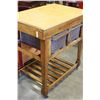 Image 2 : ROLLING KITCHEN ISLAND