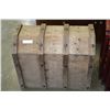 Image 2 : WOOD TREASURE CHEST COOLER