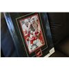 Image 2 : FRAMED DETROIT RED WINGS BRETT HALL PHOTO