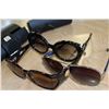 Image 1 : TWO PAIRS OF PRADA SUNGLASSES AND PAIR OF VERSACE SUNGLASSES