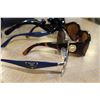 Image 3 : TWO PAIRS OF PRADA SUNGLASSES AND PAIR OF VERSACE SUNGLASSES