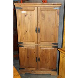 RUSTIC PINE WARDROBE