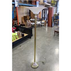 BRASS TORCHIESE FLOOR LAMP