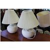 Image 1 : PAIR OF MODERN TABLE LAMPS