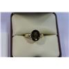 Image 3 : 10KT YELLOW SMOKEY TOPAZ RING RETAIL $500