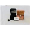 Image 1 : 925 STERLING CHINESE JADE RING AND 925 STERLING BLACK ONYX RING