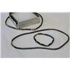 Image 2 : TWO BLACK ALASKAN DIAMOND BEAD NECKLACES AND BRACELET