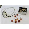 Image 1 : LOT OF PEARL AND BEAD JEWELLRY
