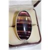 Image 1 : LADIES .925 SILVER FLUORITE GEMSTONE RING RETAIL $200
