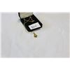 Image 2 : GOLD PLATED NECKLACE WITH EMERALD STONE PENDANT