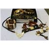 Image 1 : TRAY OF VARIOUS BONE JEWELLRY AND EAGLE PENDANT ETC