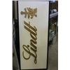 Image 1 : LINDT WOOD ADVERT SIGN