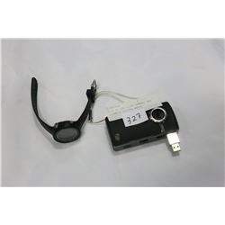 FLIP HD USB VIDEO CAMERA, AND COLUMBIA DIGITAL WATCH