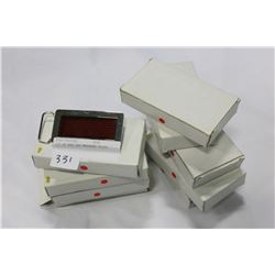 LOT OF RED LED MESSAGE CLIPS
