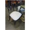 Image 3 : GLASSTOP DINING TABLE AND FOUR CHAIRS