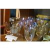 Image 2 : LARGE CRYSTAL VASES + DECANTER + CRYSTAL WINE GLASSES