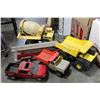Image 1 : LOT OF TONKA TRUCKS AND FIRETRUCK
