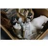 Image 1 : BOX OF VASES FIGURES AND POTTERY JUG