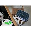 Image 2 : BOX OF PURSES ND SKECHER SHOES