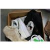 Image 3 : BOX OF PURSES ND SKECHER SHOES