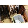 Image 2 : LOT OF PLANTSTANDS PLANTERS AND DECORATIVE METAL WARE