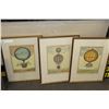 Image 1 : SET OF 3 COLORED ETCHINGS BY CIONI