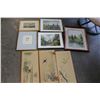 Image 1 : LOT OF SIGNED PRINTS AND LEPS