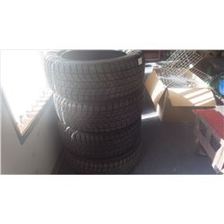 Set of four Bridgestone Blizzard tires (newer) P245/55 R19 - 103P