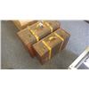 Image 1 : Set of 2 antique looking storage cases