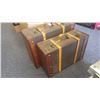 Image 2 : Set of 2 antique looking storage cases
