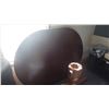 Image 2 : Oval centre pedestal wood table