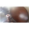 Image 3 : Oval centre pedestal wood table